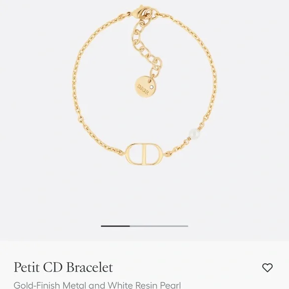 Dior Gold Petit CD Bracelet - Picture 6 of 6